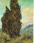 Vincent Van Gogh, Cypresses